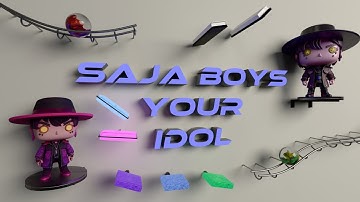 Your Idol - KPop Demon Hunters Played on Different Music Instruments With Marble!