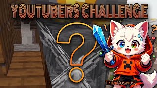 Minecraft youtubers give me challenge and I play Granny map in Minecraft