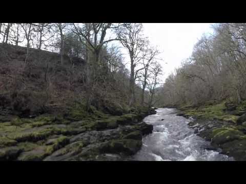 Bolton Abbey The Strid, the most dangerous stretch of river in the world