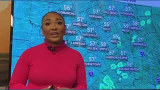 Isolated showers possible through pre dawn Thursday