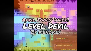 "Level Devil" by Kenokey (Daily) | Easy Demon Platformer [All Coins]