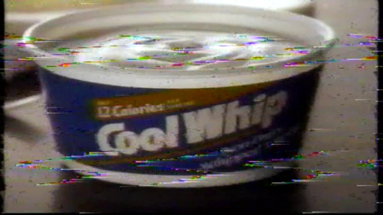 Cool whip tv commercial 1988 YouTube
