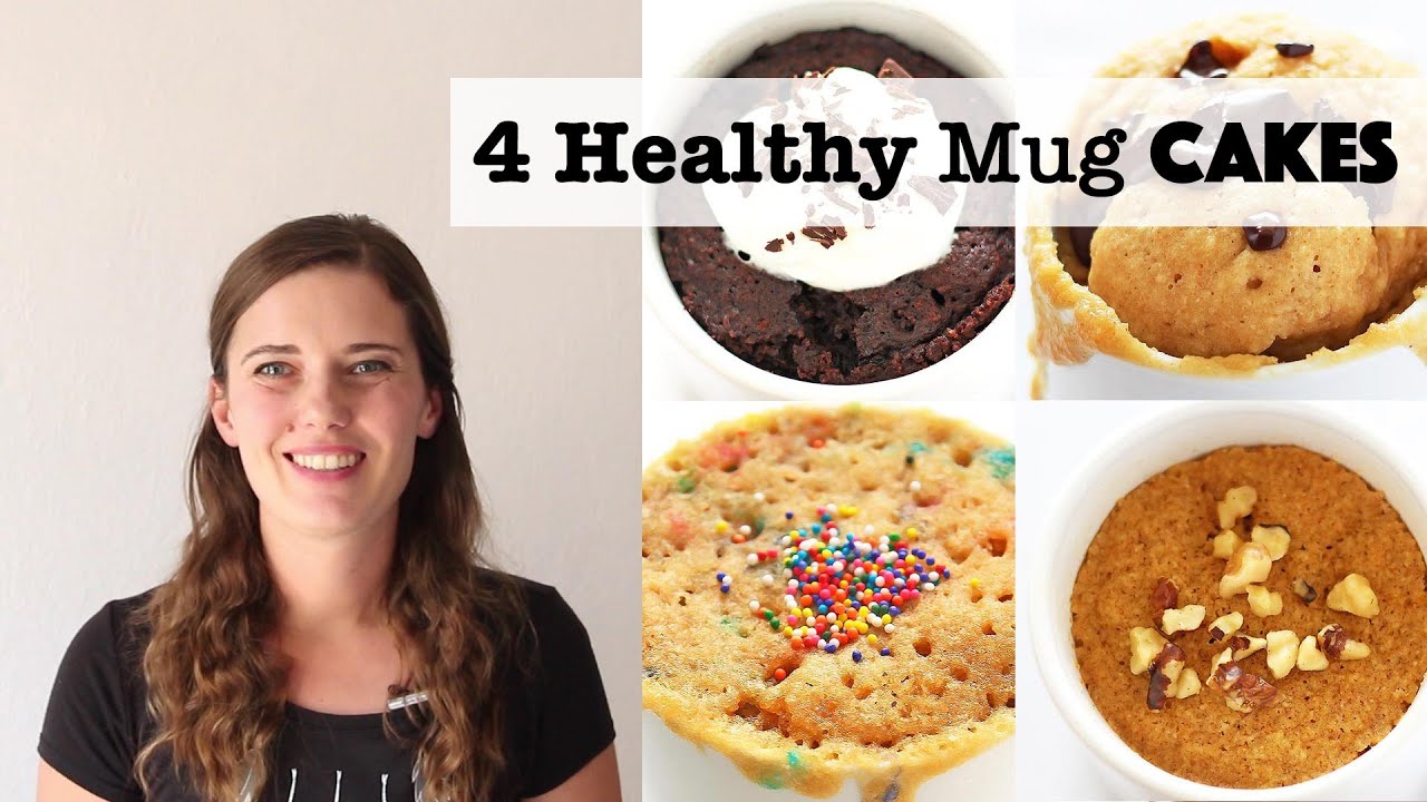 Coconut Flour Mug Cakes - 4 ways (gluten free, paleo, keto, low carb)