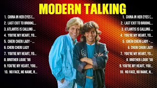Modern Talking Greatest Hits 2024   Pop Music Mix   Top 10 Hits Of All Time