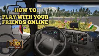 How To Play with your Friend Online | Multiplayer Mode | Truck simulator ultimate screenshot 1