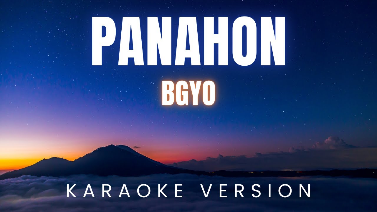 BGYO - Panahon | KARAOKE