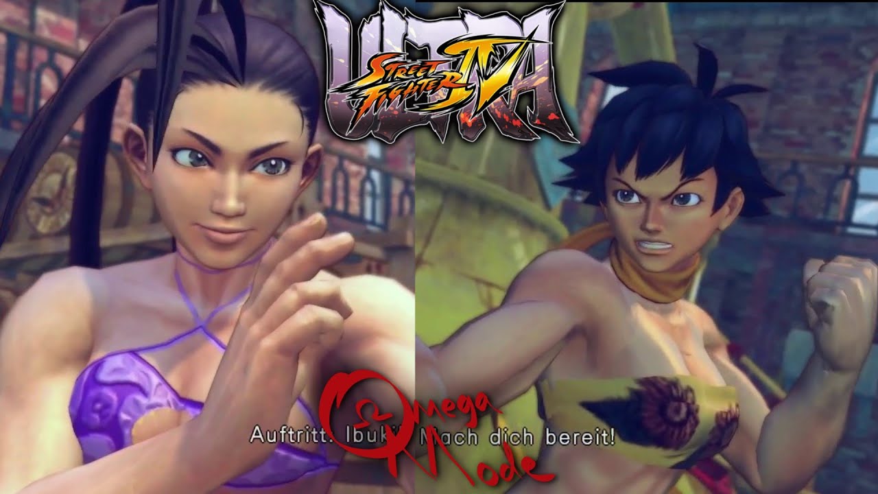 Ibuki vs Makoto - Omega Mode Ultra Street Fighter IV Mod Fight