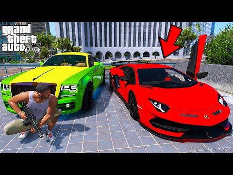 Franklin Collecting Ultimate Luxury Supercars In GTA 5 | SHINCHAN and CHOP
