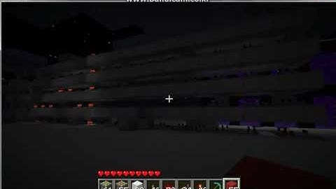 Scrolling sign in Minecraft