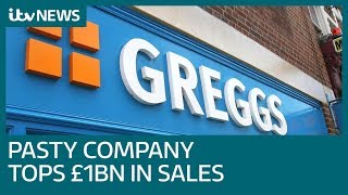 Greggs on a roll as sales top £1bn for the first time | ITV News