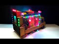 DJ truck | How to Make DJ Truck with DJ Lights and  Bluetooth Speaker at Home | DIY DJ Truck