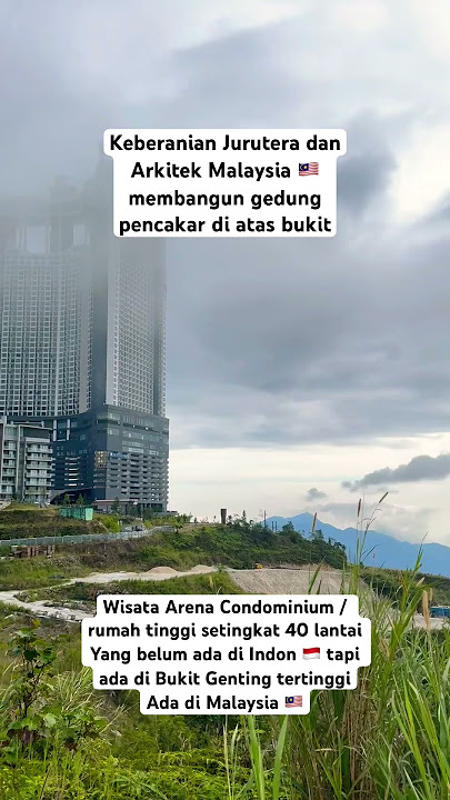 Keberanian Jurutera dan Arkitek Malaysia 🇲🇾 ‼️ #exploremalaysia
