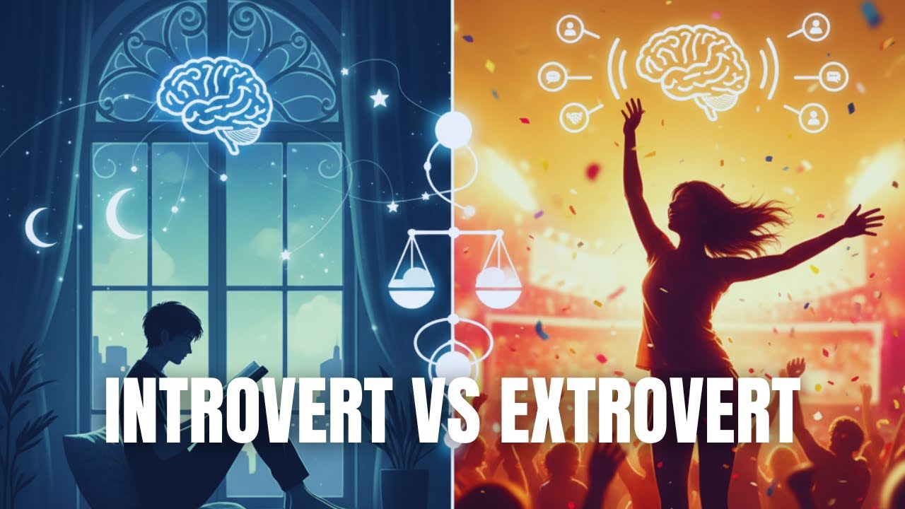 Introvert vs Extrovert | Personality Types | Learn in 4-Mins - YouTube