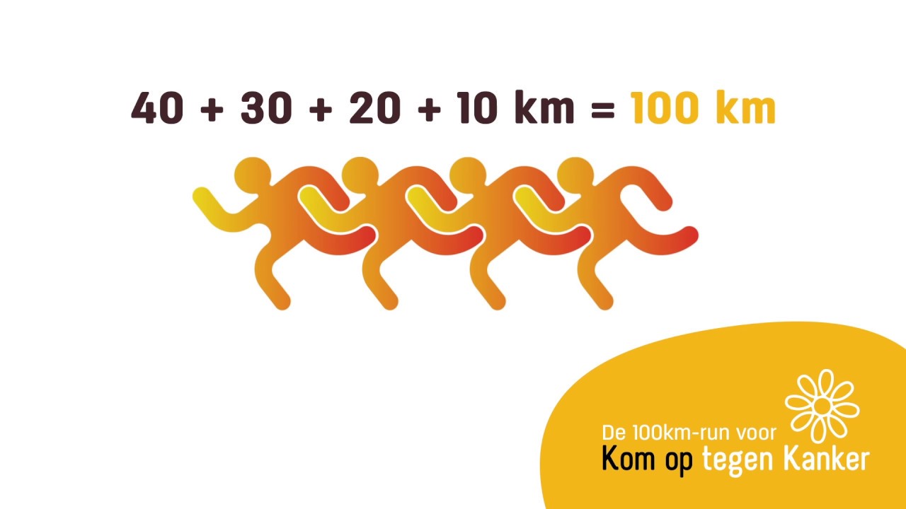 De 100km-run voor Kom op tegen Kanker: een uniek loopevenement ten voordele van kankeronderzoek
