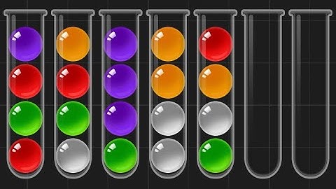 Ball Sort Puzzle - Color Game Levels 22 to 24 Solution