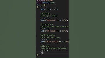 arithmetic operators in c++ @ensolutions5210 #en #c++ #youtubeshorts #arithmetic #operators