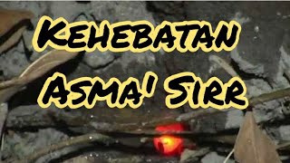 Kehebatan ASMA' SIRR | Ilmu Tingkat Tinggi