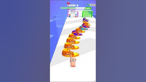 Sneaker Stack 3D Lvl. 6 #shorts #games