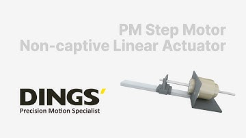 PM Step Motor Non-Captive Linear Actuator_Changzhou DINGS