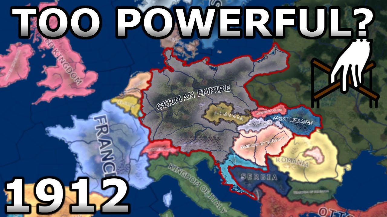 What if Greater Germany existed in WW1? | HOI4 Timelapse - YouTube