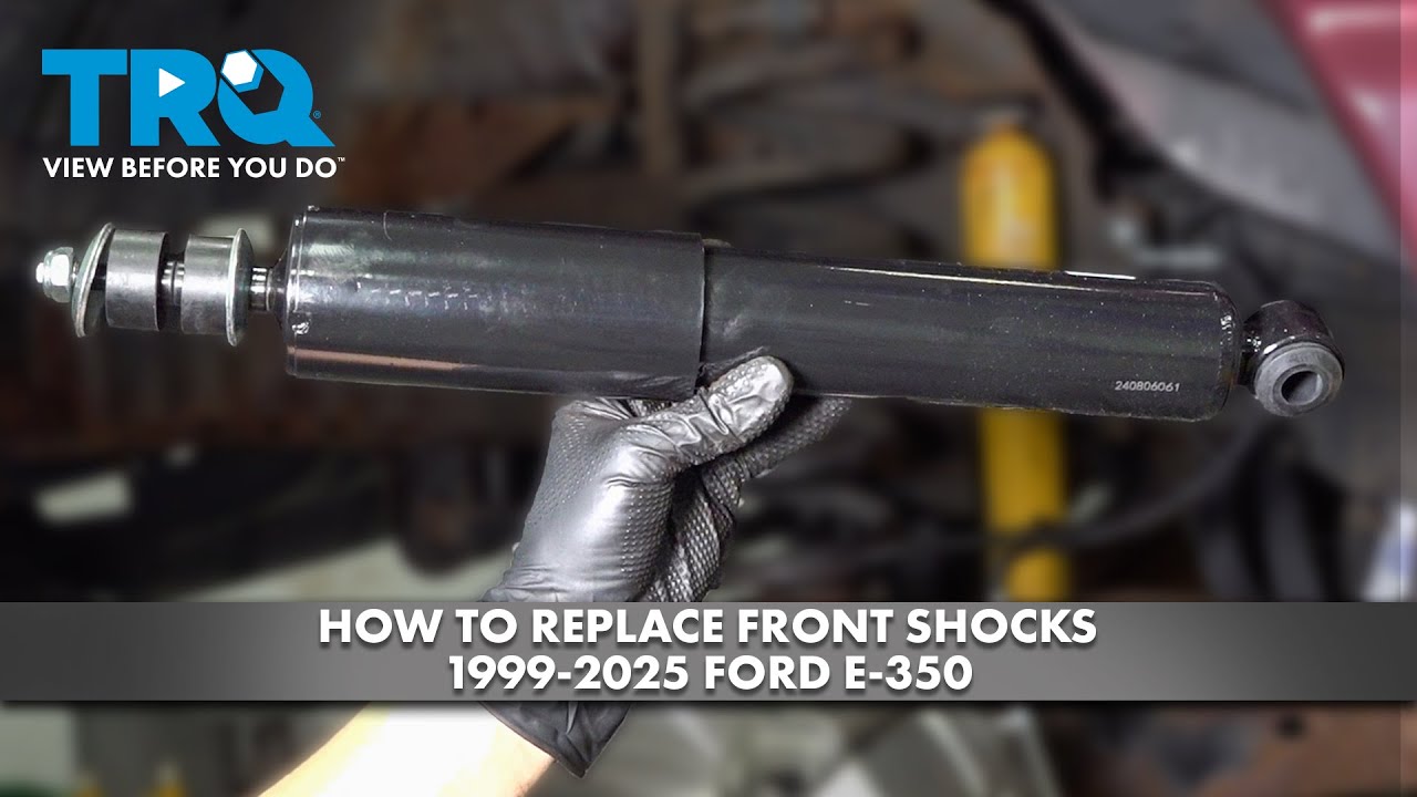 How to Replace Front Shocks 1999-2025 Ford E-350 - YouTube