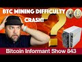 #843 Bitcoin & Ethereum Dreamteam, Bitmain Antminer S19 ausverkauft & BTC Mining Difficulty Crash
