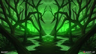 Digital Painting Process Timelapse - Fantasy Magical Forest Landscape (Environment Concept Art 2020)