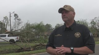 Twiggs County sheriff describes storm damage, asks people to avoid 96