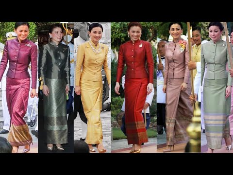 ชุดไทยจิตรลดาในสมเด็จพระราชินีสุทิดา หลากกลายสีสัน งดงามยิ่งนัก