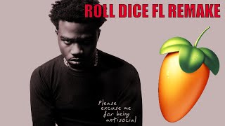 Roddy Ricch Roll Dice- ((FL Studio Remake + FLP in Description)