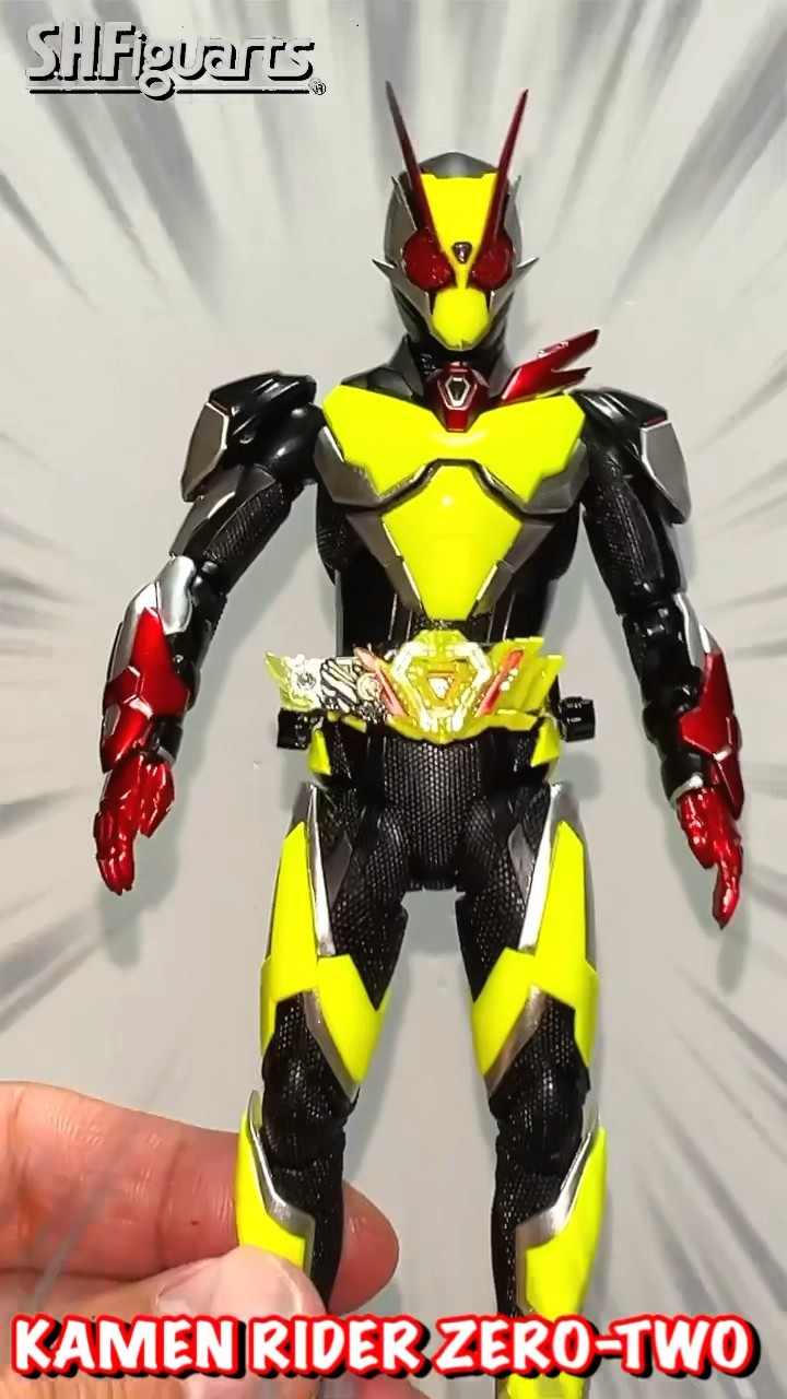 S.H.Figuarts 仮面ライダーゼロツーの交換用パーツが届いたので早速