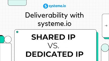 Do you need a dedicated IP to send emails with systeme.io? 📨🤔