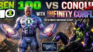 Ben 10 vs Conquest (Invincible) with infinity confluent 