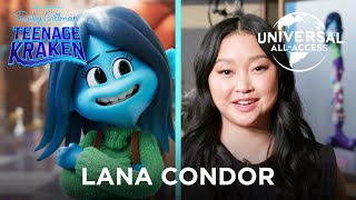 Go Behind The Scenes With The Voices Of the Gillman's (Lana Condor) | Ruby Gillman, Teenage Kraken