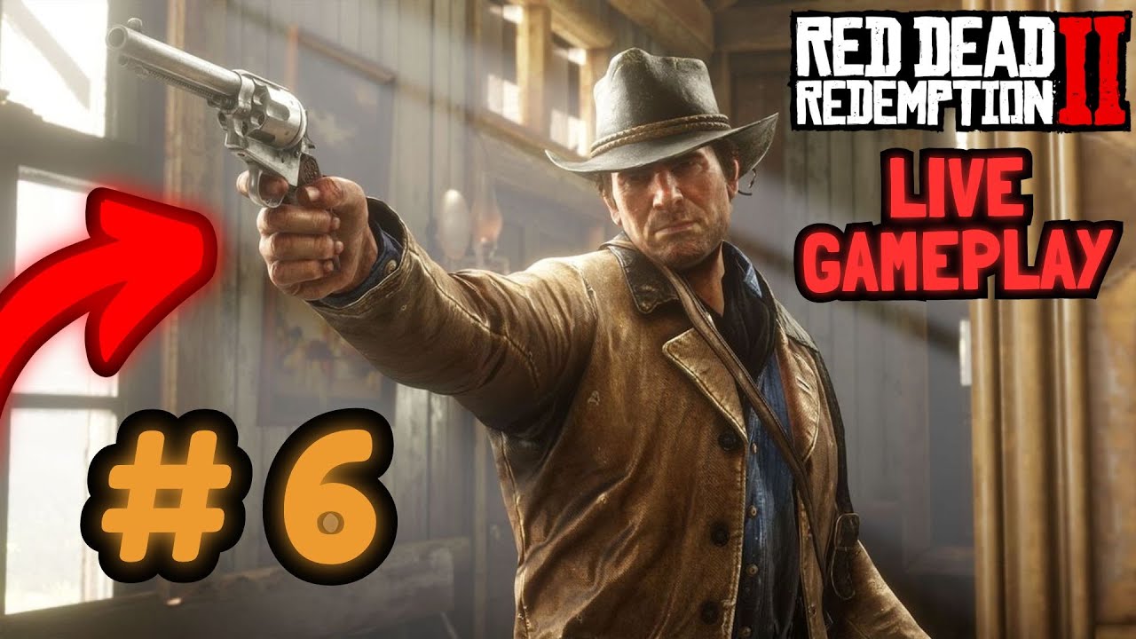 🔴 #RDR2 - Playing Red Dead Redemption 2 For FIRST TIME (DAY 6 LIVE ...