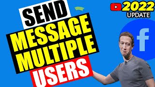 How To Send A Message On Facebook Messenger To All Of Your Friends | Do It Yourself.