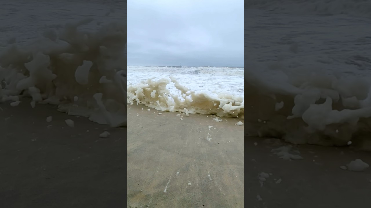 Ocean Foam Waves Make Brain Waves Into Sound Waves.