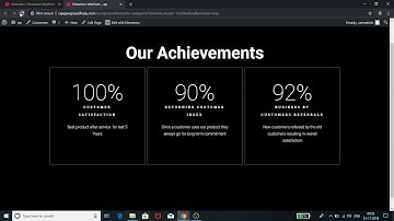 Elementor - Number Counter