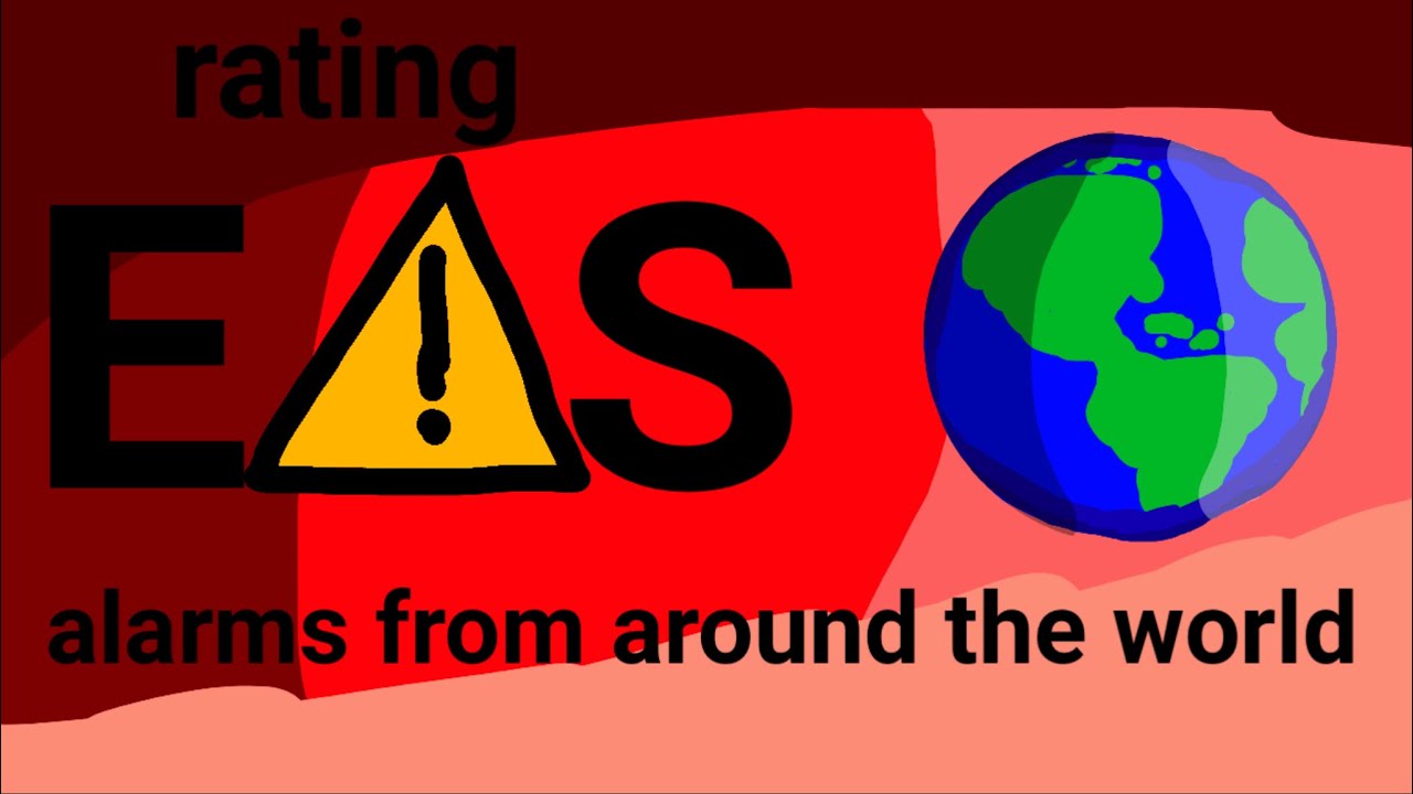 rating eas alarms from around the world (tier list) - YouTube