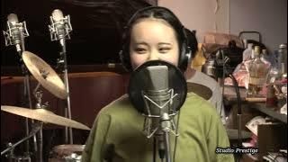 少女、ジャズを歌う！初めての収録　オールオブミー　由布院でのセッション 真空管機材でのレコーディイング