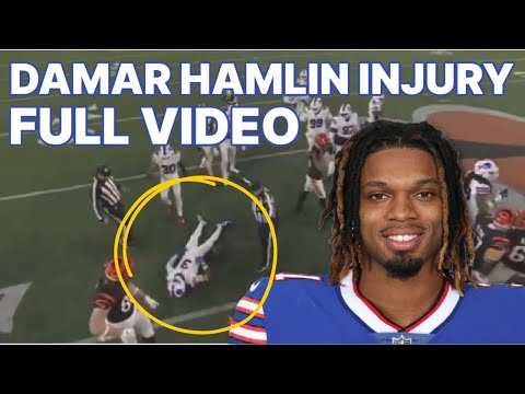 Damar Hamlin Injury: Full Video #DamarHamlin #NFL
