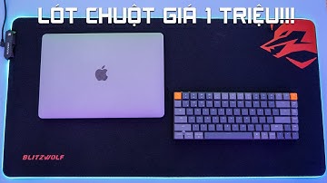 Review Blitzwolf BW-MP1: Bàn di chuột trị giá gần 1 triệu có gì đáng tiền?!! | Banggood
