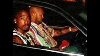 tupac-staring through my rear view