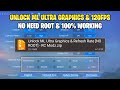 Legit no root  unlock ml ultra graphics  refresh rate  full tutorial  must watch