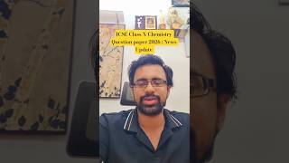 ICSE Class 10 Chemistry Question Paper 2026 Analysis | Exam News Update #ICSE2026 #ICSEChemistry