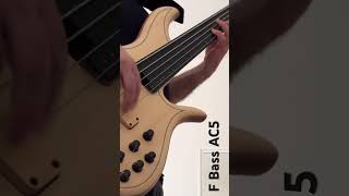 F Bass AC5 – Natural Finish – Sound Sample
