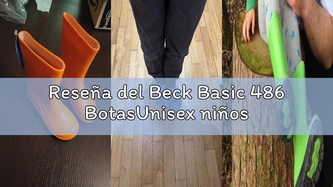 Reseña del Beck Basic 486 BotasUnisex niños - YouTube
