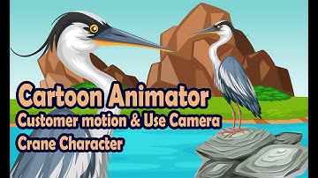 Cartoon Animator 4 | How to use Camera and Customer Motion