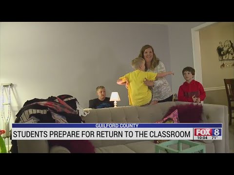 Guilford County parent relieved that child is able to return to in-person leaning