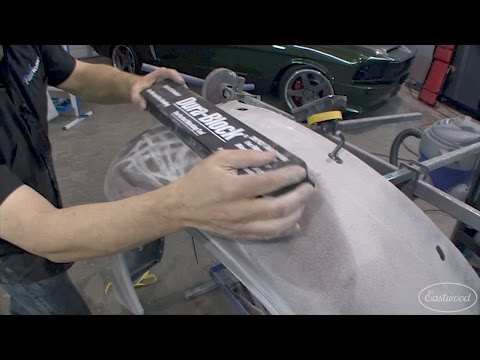 Auto body filler tips and techniques for a laser straight repair. diy auto  body 